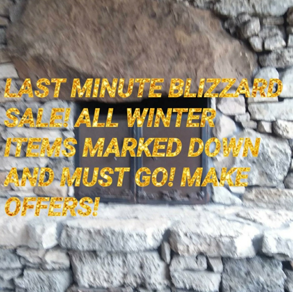 BLIZZARD WINTER SALE!!